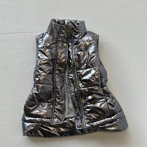 Girls Imoga Metallic Puffer vest